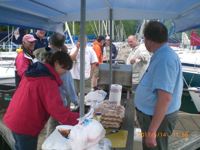 Lunch Feast after 3rd Sping Race, pictures from Clarke Lucas