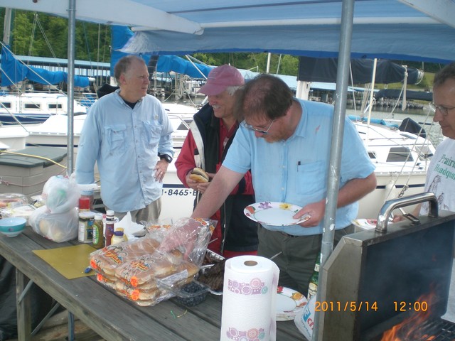 Lunch Feast after 3rd Sping Race, pictures from Clarke Lucas