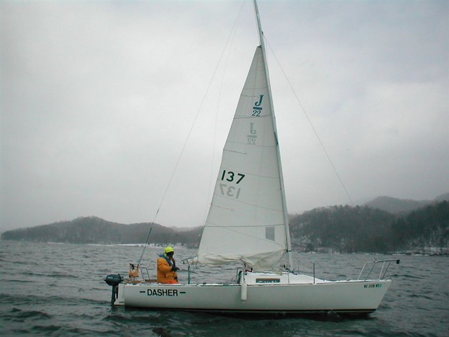 Sam Shafer in Dasher, Feb 5, 2006, picture by Jeff Arnfield