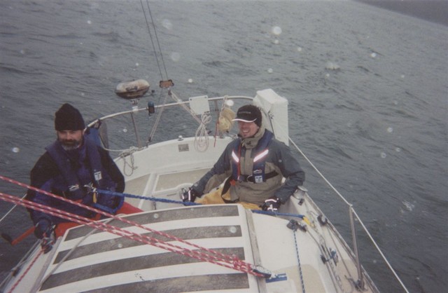 Winter sailing, before Christmas 2005.