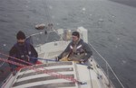 Winter sailing, before Christmas 2005.