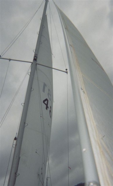 Winter sailing, before Christmas 2005.
