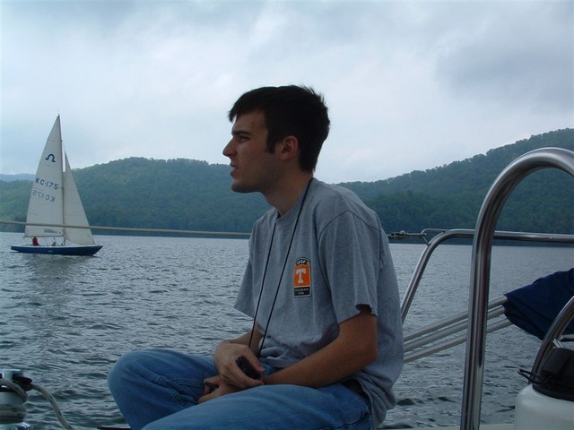Matt Little, waiting for start