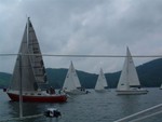 first leg of race