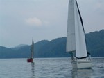 first leg of race