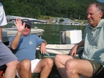 Catching Ride to "Pig Roast Point"