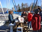 sailboat dock, Frostbite Race