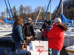 sailboat dock, Frostbite Race