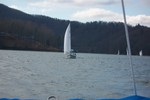 During the race