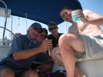 Whose steering the boat?