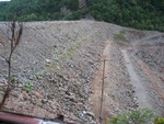 back of dam