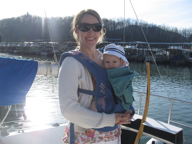 on the dock before dinner