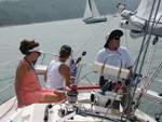 Was it marks to starboard or port..