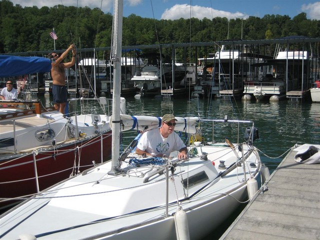 Waiting for Captains' Meeting