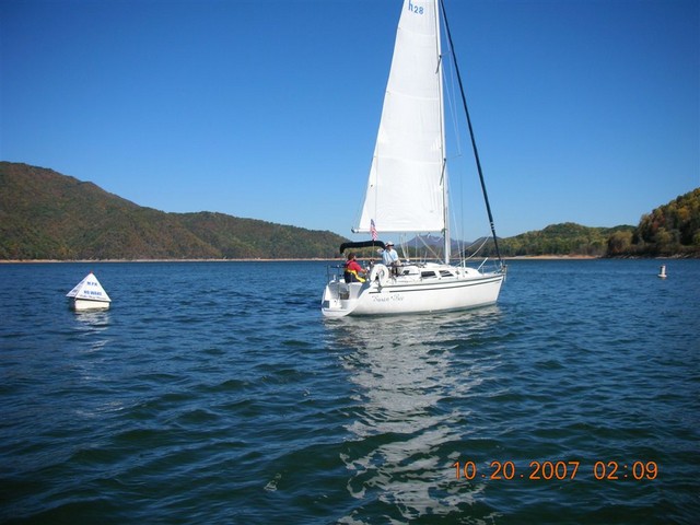 5th Fall Race, Just for Fun, around the island.. [Pictures from Mark Galloway]