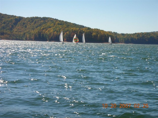 5th Fall Race, Just for Fun, around the island.. [Pictures from Mark Galloway]