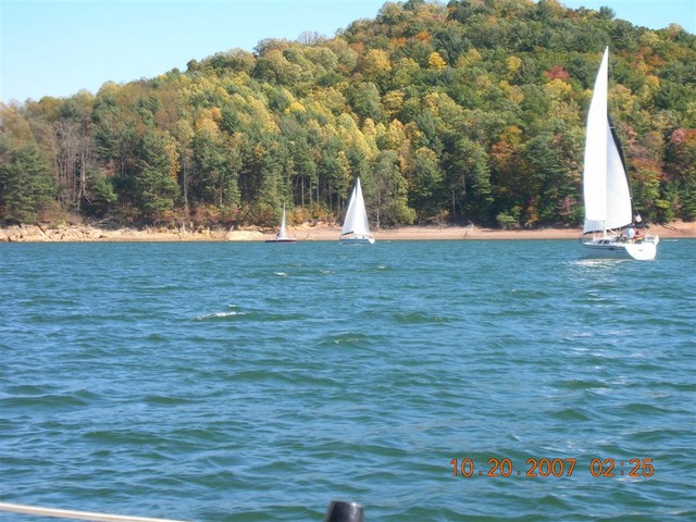 5th Fall Race, Just for Fun, around the island.. [Pictures from Mark Galloway]