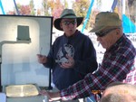 Winterization workshop at sailboat dock led by John Middaugh (pictures submitted by Clarke Lucas)