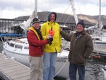 And the winner is Kevin Donovan in Virginia with crew Wayne Catoe and Skip Greene (Pictures by Minta Fannon)