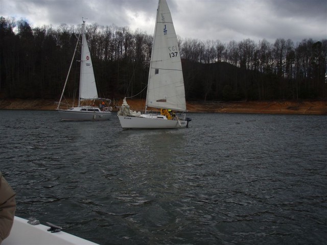 Cold Day, BIG wind! (Pictures from Adair Murdoch)