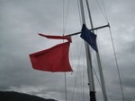 First Spring Race, Apr 5th 2008
Starting Flags on Committee Boat
