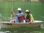 Jan Bryson, Dave Bryson, James Little, Sandra Little, Quick trip to Dam on Memorial Day