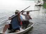 Jan Bryson, Dave Bryson, James Little, Sandra Little, Quick trip to Dam on Memorial Day