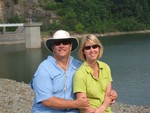 Jan Bryson, Dave Bryson, James Little, Sandra Little, Quick trip to Dam on Memorial Day