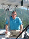 Robert Banks well rested after pleasant night on water