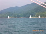 3 lead boats heading for finish line (picture submitted by Clarke Lucas)