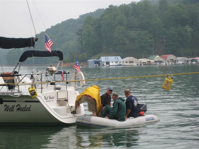 Dave Bryson taking Captains to shore