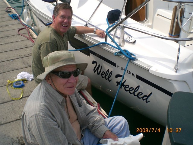 new name for Robert's boat..