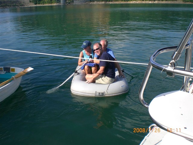 Bill's water taxi service, one stop service from WLSC fleet to dam..