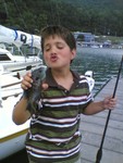 Clay imitating fish..