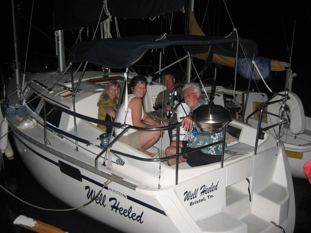 Overnighter at Dam Picnic, songfest on Well Heeled