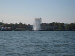 Waterfall Art on Eastern Shore of East River, Olafur Eliasson, a DanishIcelandic artist