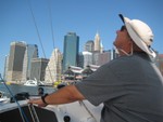 Dave, Manhatten backdrop