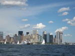 Sailing in NY Harbor