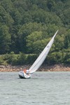 Puffin on upwind leg (picture by Sue Lockett)