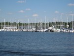 entering Northwest Creek Marina, Newbern, Neuse River