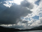 forecast was for rain, but didn't happen