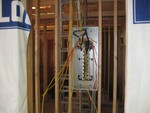 Sept 24, finished the framing, finished running most of wiring, thanks to Kevin, am, Mark, Andy, Gordon, Tim and Brian, even a little time for sailing after the work!