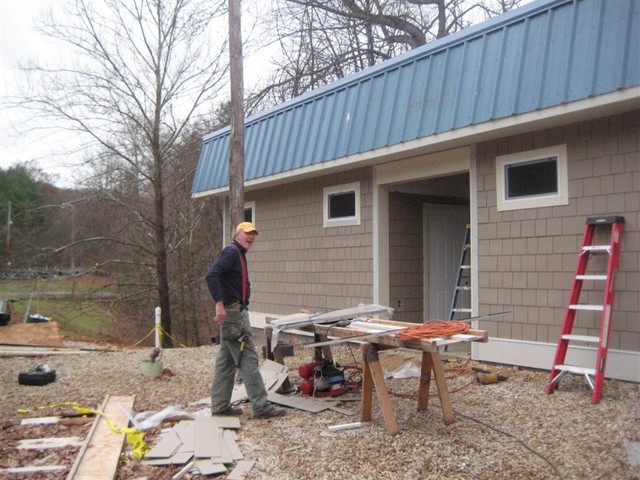 remaining to complete in breezeway!  Work crew Dave Bryson, Kevin Donnovan, Mark Galloway, Clarke Lucas, James Little, Wayne Catoe