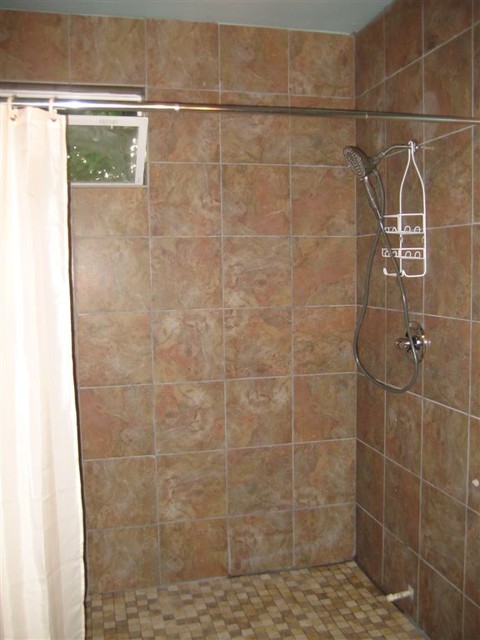 Handicap shower, Memorial Day Weekend, May 23 2009
