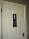 Women's bathroom, June 7, 2009