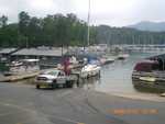 getting boat on trailer