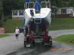 boat on land