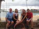 Brysons on shore at marina in Leverick Bay, Virgin Gorda