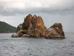 The Indians near Norman Island, great snorkeling, great mooring for the afternoon