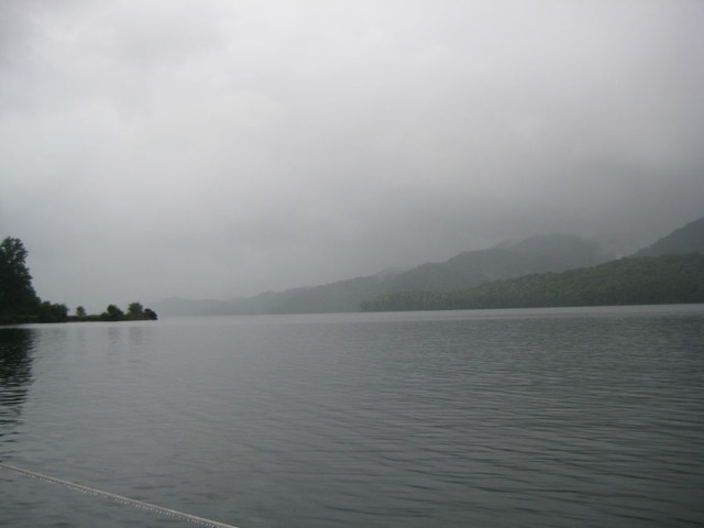 View early Sunday morning from buoy line